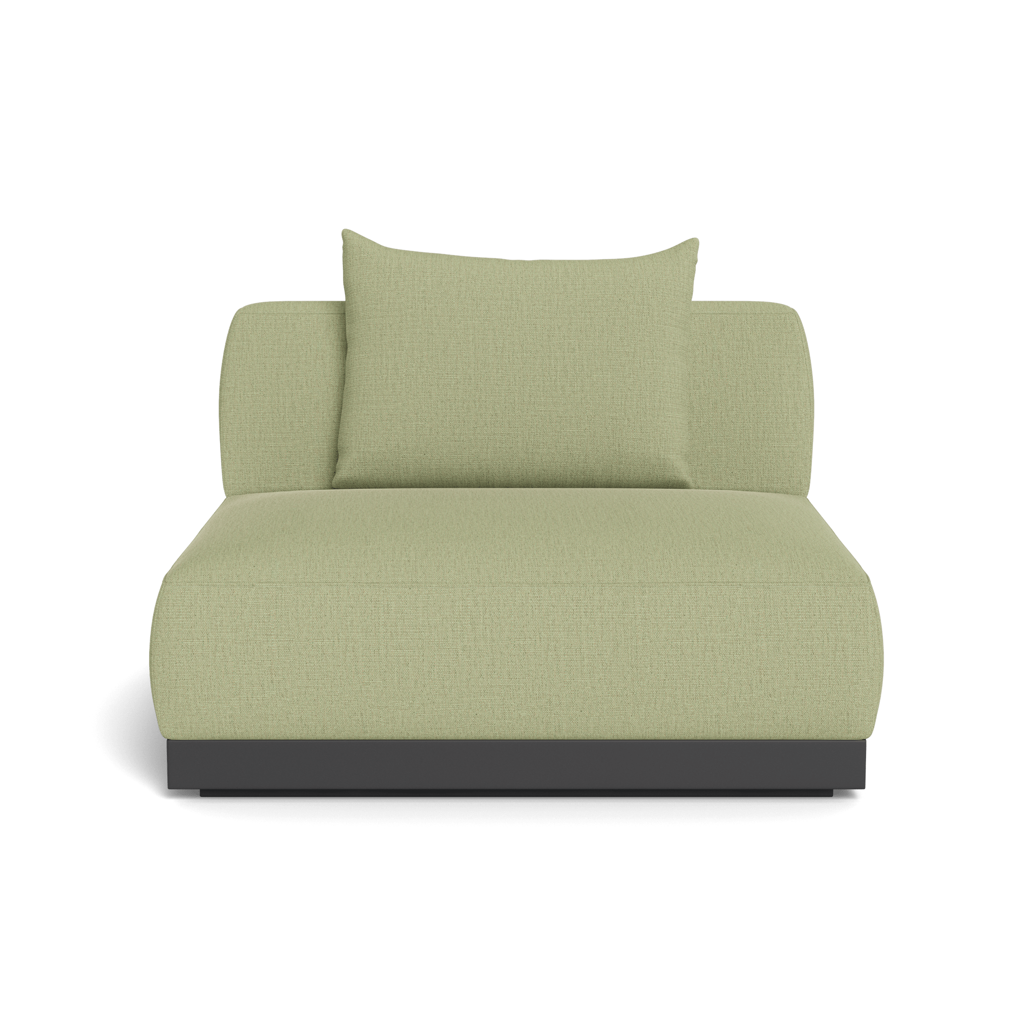Amalfi Swivel Armless Chair - Modern Accent Chair for Living Room, Bedroom, Office - 360-Degree Rotation, Comfortable Upholstered Seat - Perfect for Small Spaces, Reading Nook, or Lounge Area