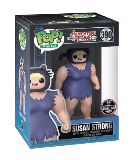 Adventure Time Susan Strong NFT Redemption 1900-Piece Funko Pop Collectible - Perfect for Anime Fans, Gift Giving & Pop Culture Displays