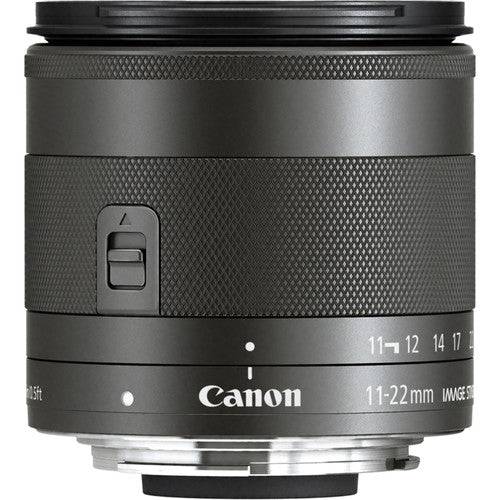 Canon EF-M 11-22mm f/4.5-5.6 IS STM Wide-Angle Zoom Lens for EOS M Series - Perfect for Travel, Landscape & Vlogging Photography