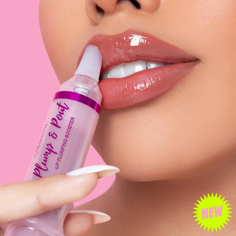 Beauty Creations Plump & Pout Lip Plumping Gloss - Volumizing Lip Gloss for Fuller Lips | Perfect for Date Night, Parties & Everyday Wear