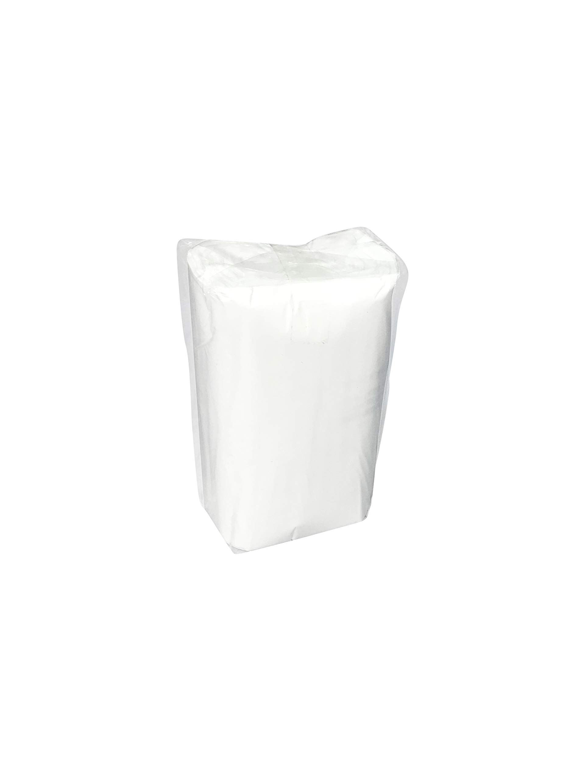 TD9022-24 Sanitary Napkin Disposal Bin Liners - 50 Bags per Roll, White, Case of 24 - Ideal for Restrooms, Hospitals, Schools & Public Spaces