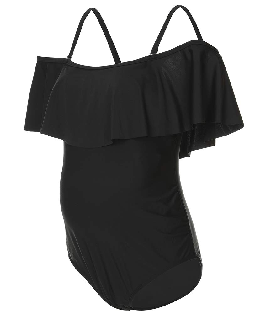 DUSISHIDAN Maternity Swimsuits for Women - Plus Size Pregnancy Bathing Suits & Tankini Tops | Comfortable Swimwear for Beach, Pool & Vacation