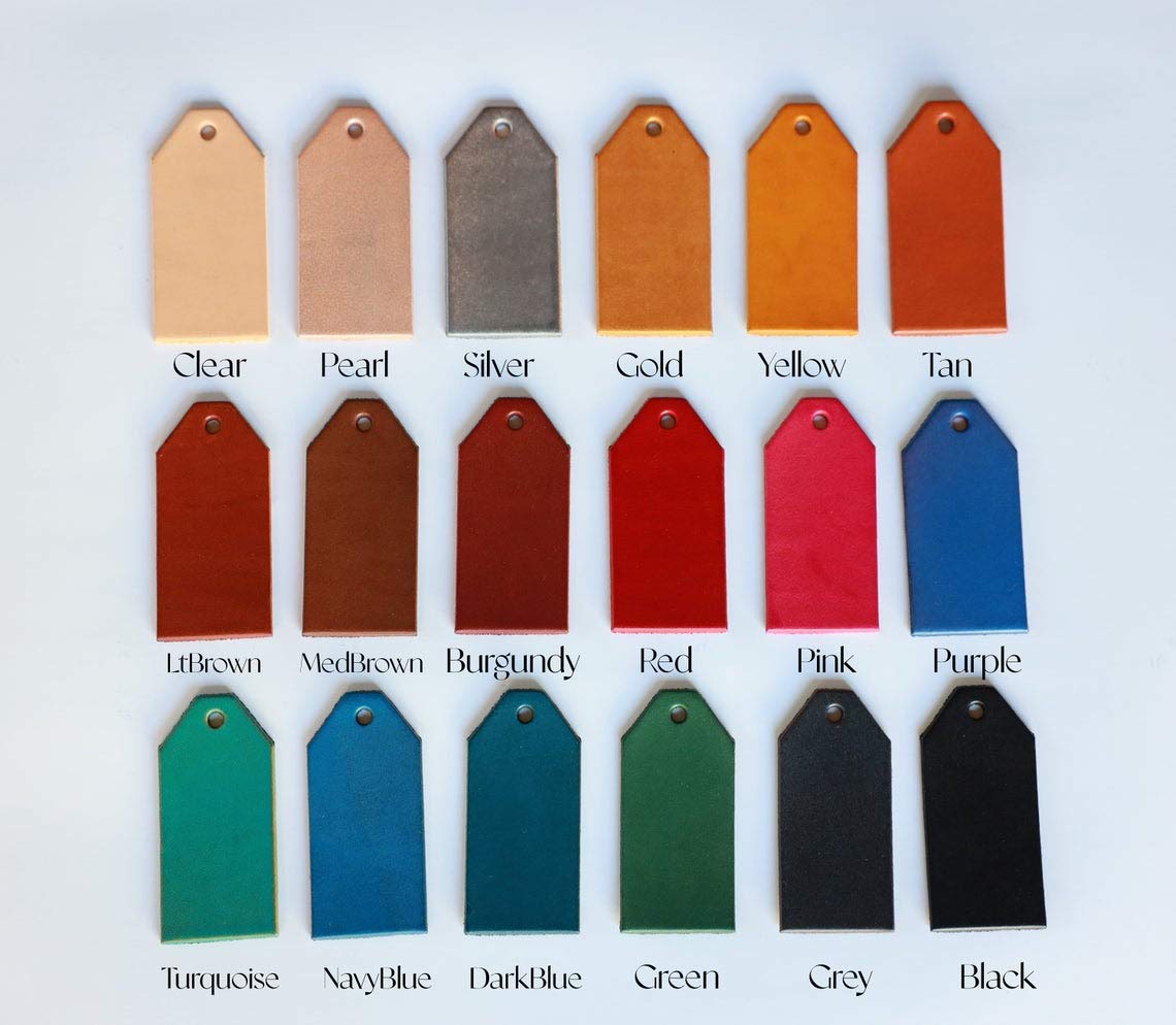 Premium Custom Leather ID Holder with Card Pocket - RFID Blocking Badge Holder for Work, School & Events - Personalized Name & Logo Options