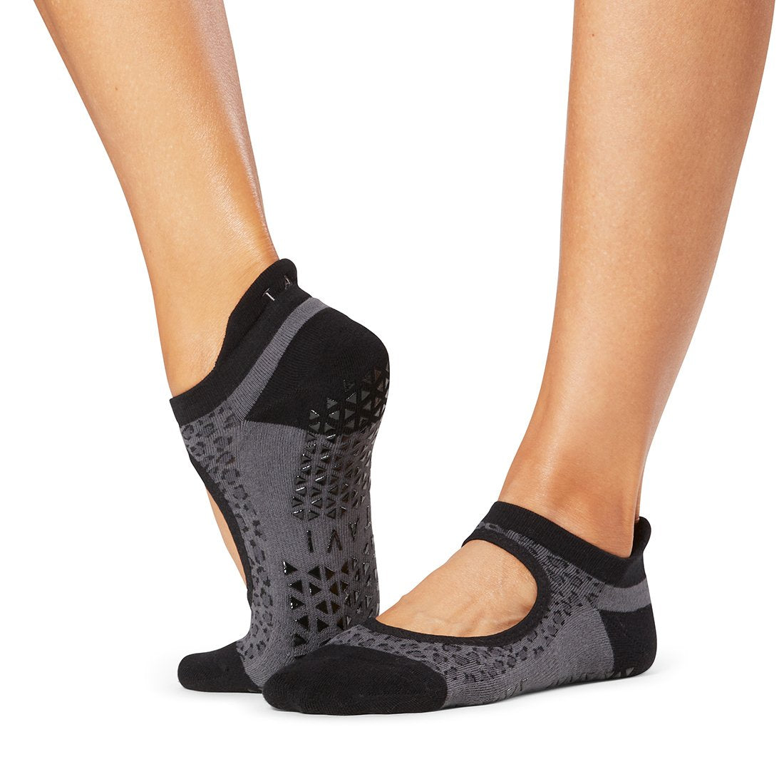 Tavi Noir Emma Grip Socks - Non-Slip Yoga Socks for Women, Anti-Skid Workout Socks with Grips for Pilates, Barre & Home Exercise - Perfect for Yoga, Gym and Fitness Activities