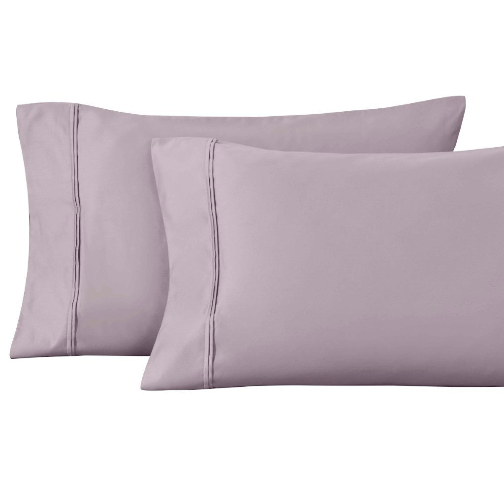 Premium 1200 Thread Count Egyptian Cotton Pillowcase Set - 2 Piece, Ultra Soft & Breathable for a Luxurious Sleep Experience | Perfect for Bedroom, Hotel, and Home Decor