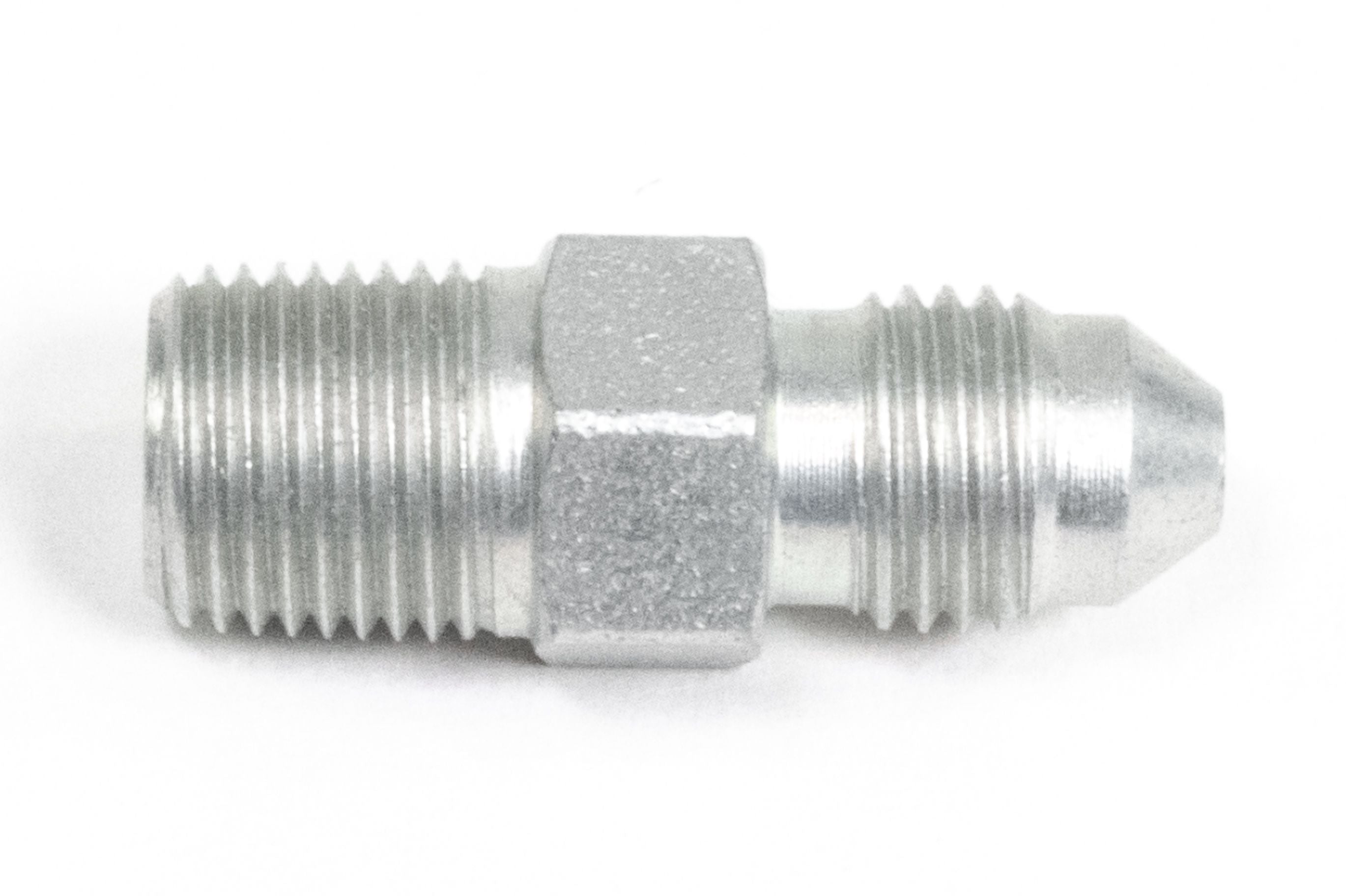 1/8 to 3AN Straight Steel Fitting - High-Quality AN Fittings for Fuel, Oil & Hydraulic Systems - Perfect for Automotive, Marine & Industrial Applications