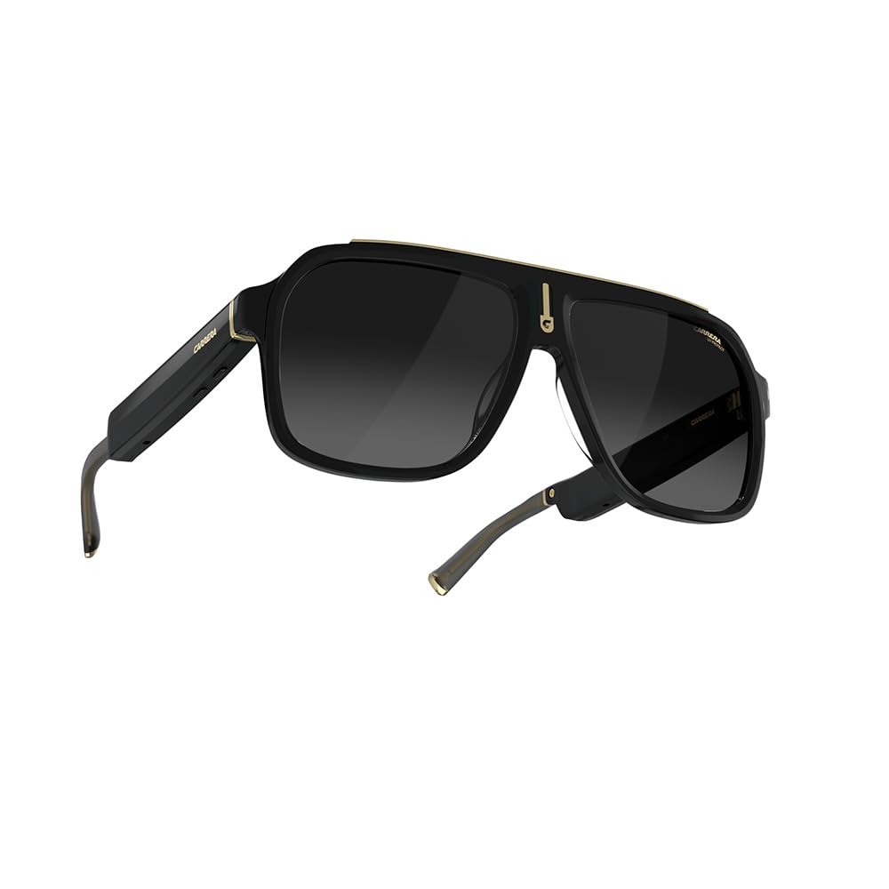 Carrera Smart Glasses with Alexa (2024 Newest Model) - Bluetooth Audio Sunglasses with Built-in Speaker & Mic - Cruiser Black Frame & Gradient Lenses - Hands-Free Calling, Music & Navigation - Perfect for Driving, Running & Outdoor Activities