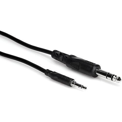 Hosa CMS105 5-Foot Stereo Mini Male to 1/4