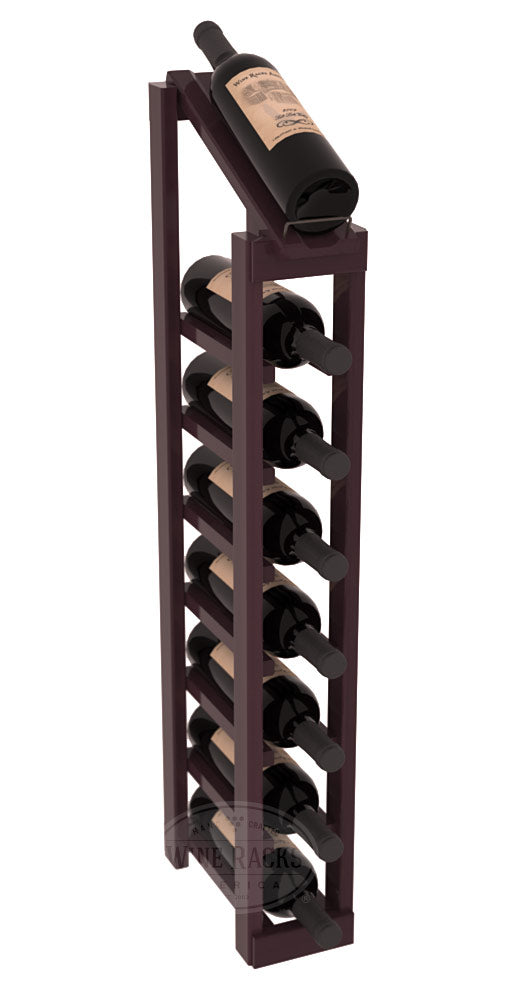 InstaCellar 8R Display Top Rack - 1 Column Wine Storage Organizer for Kitchen, Bar & Cellar | Perfect for Wine Bottle Organization & Display