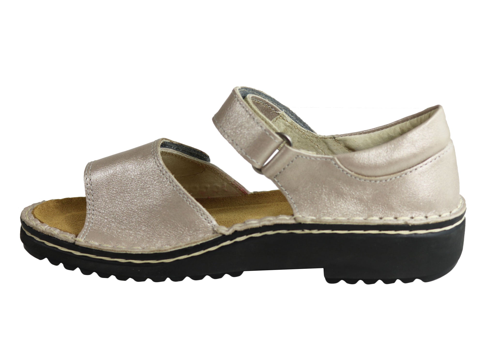 Naot Norel Women's Comfort Cushioned Orthotic Friendly Leather Sandals - Supportive Walking Shoes for Travel, Work & Everyday Wear