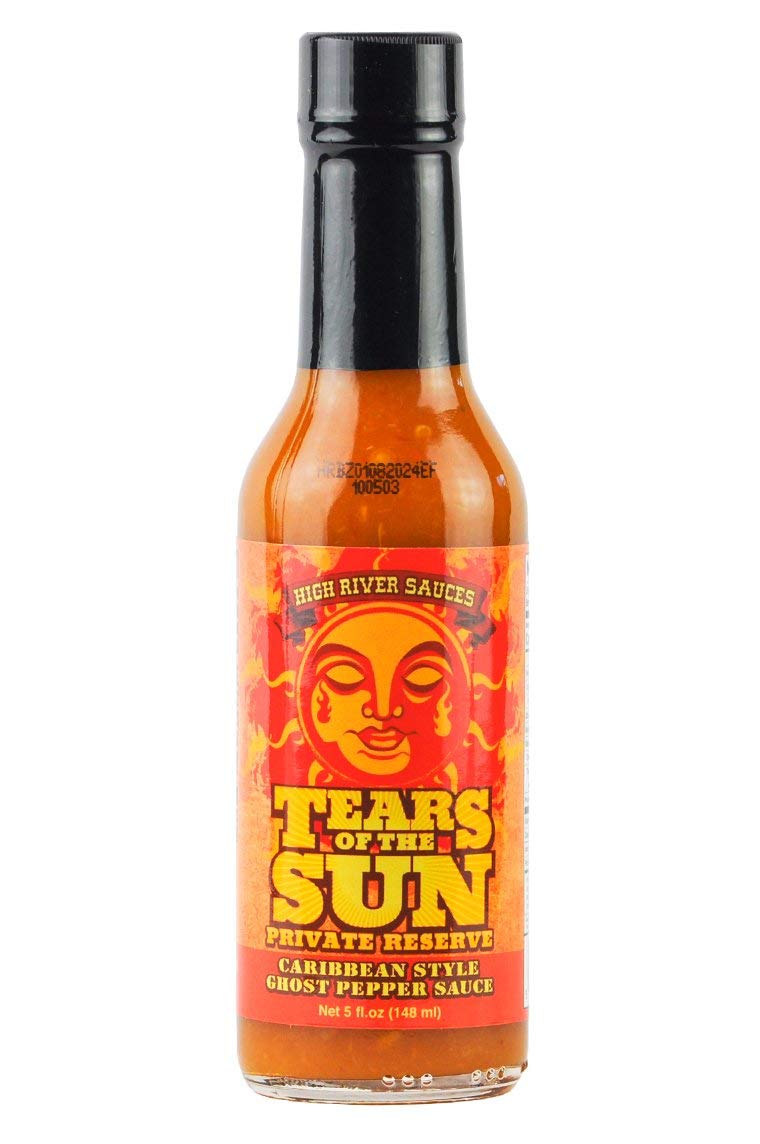 Tears of the Sun Private Reserve Hot Sauce - High River Sauces | 3-Pack Gourmet Hot Sauce | Perfect for Tacos, Wings & Bloody Marys