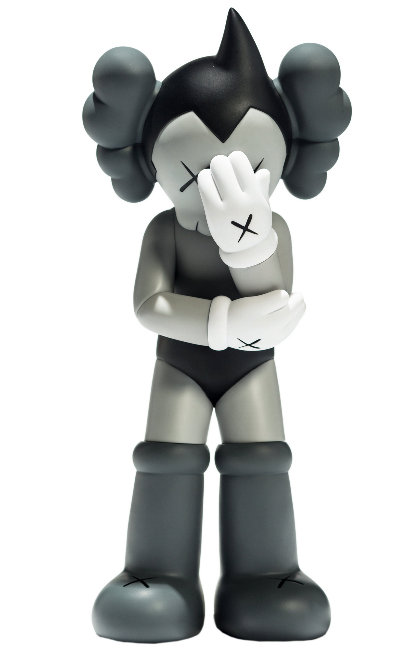 Astro Boy Vinyl Figure Collectible - Grey Edition (2012) | Anime Action Figure for Display & Gift Giving | Perfect for Anime Fans, Collectors & Home Decor