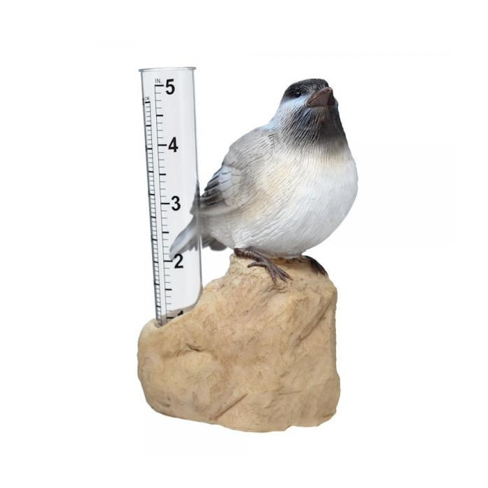 Accurate Chickadee Rain Gauge - Outdoor Weather Measurement Tool for Garden, Lawn & Backyard | Perfect for Weather Enthusiasts & Home Gardeners