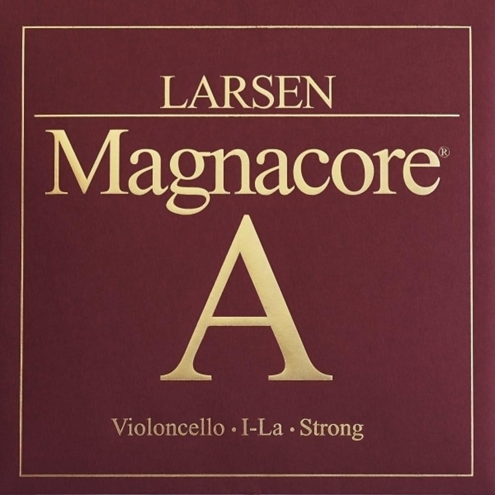 Premium LARSEN Magnacore A Steel Cello Strings - High-Performance, Durable & Bright Sound for Professional Cellists - Perfect for Concerts, Recording & Practice Sessions