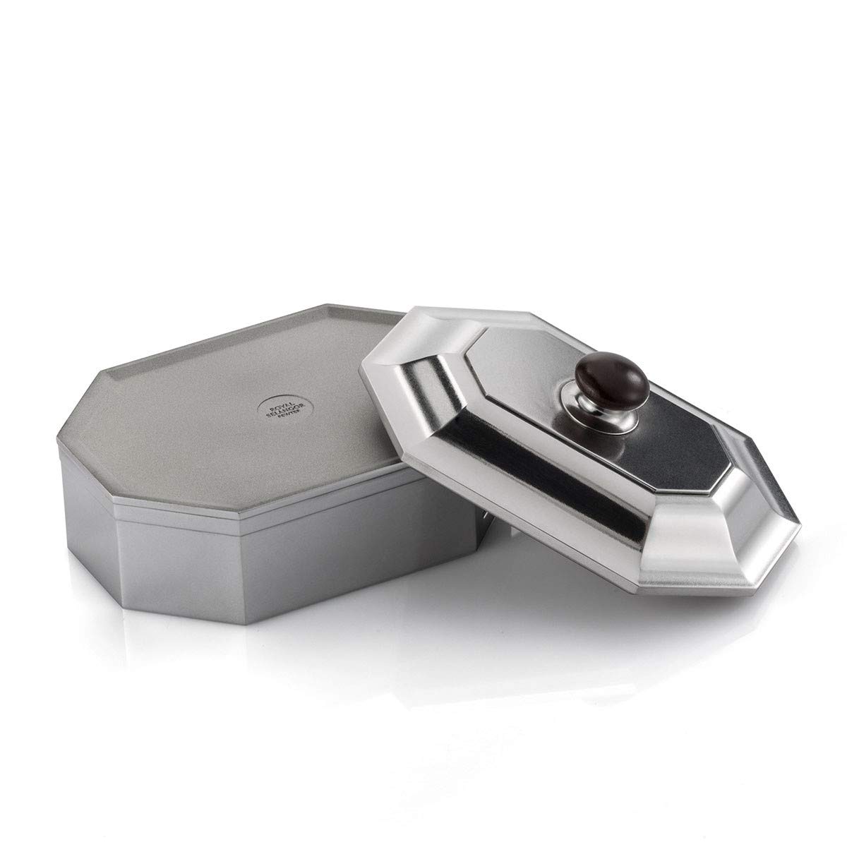 Royal Selangor Handcrafted Pewter Jefferson Container - Elegant Liberty Collection Gift for Home Decor & Office Accessories