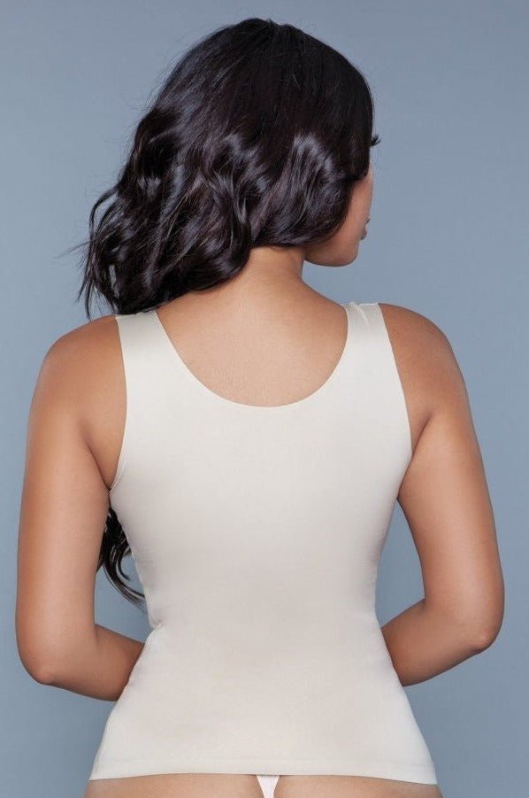 BeWicked Women's Miraculous Shapewear Top 2041 - Seamless Tummy Control Bodysuit for Smoothing & Slimming - Perfect for Dresses, Workwear & Special Occasions