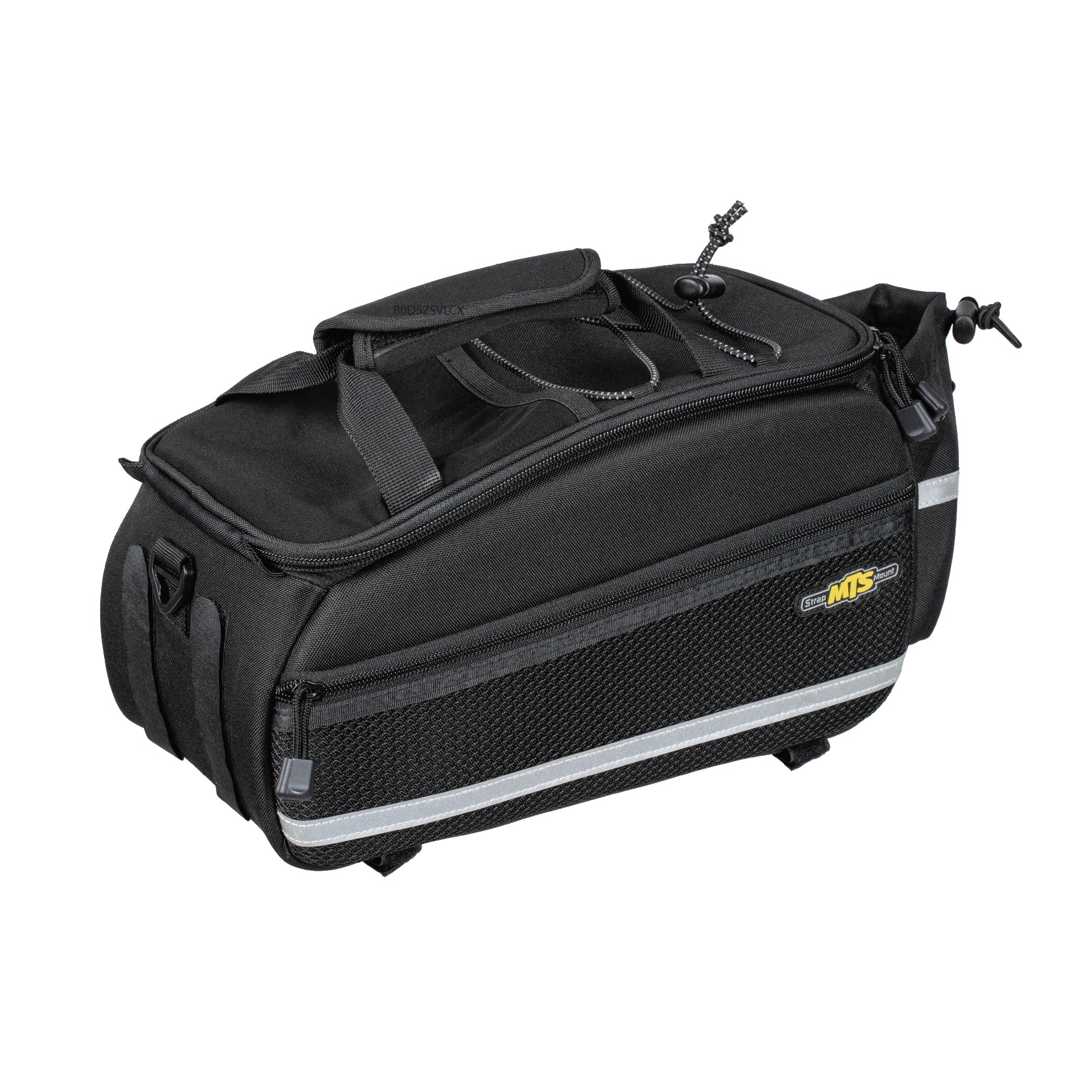 Topeak TrunkBag Rear Bicycle Bag with Strap Mount - Waterproof Bike Pannier for Commuting, Touring & Cycling Accessories Storage