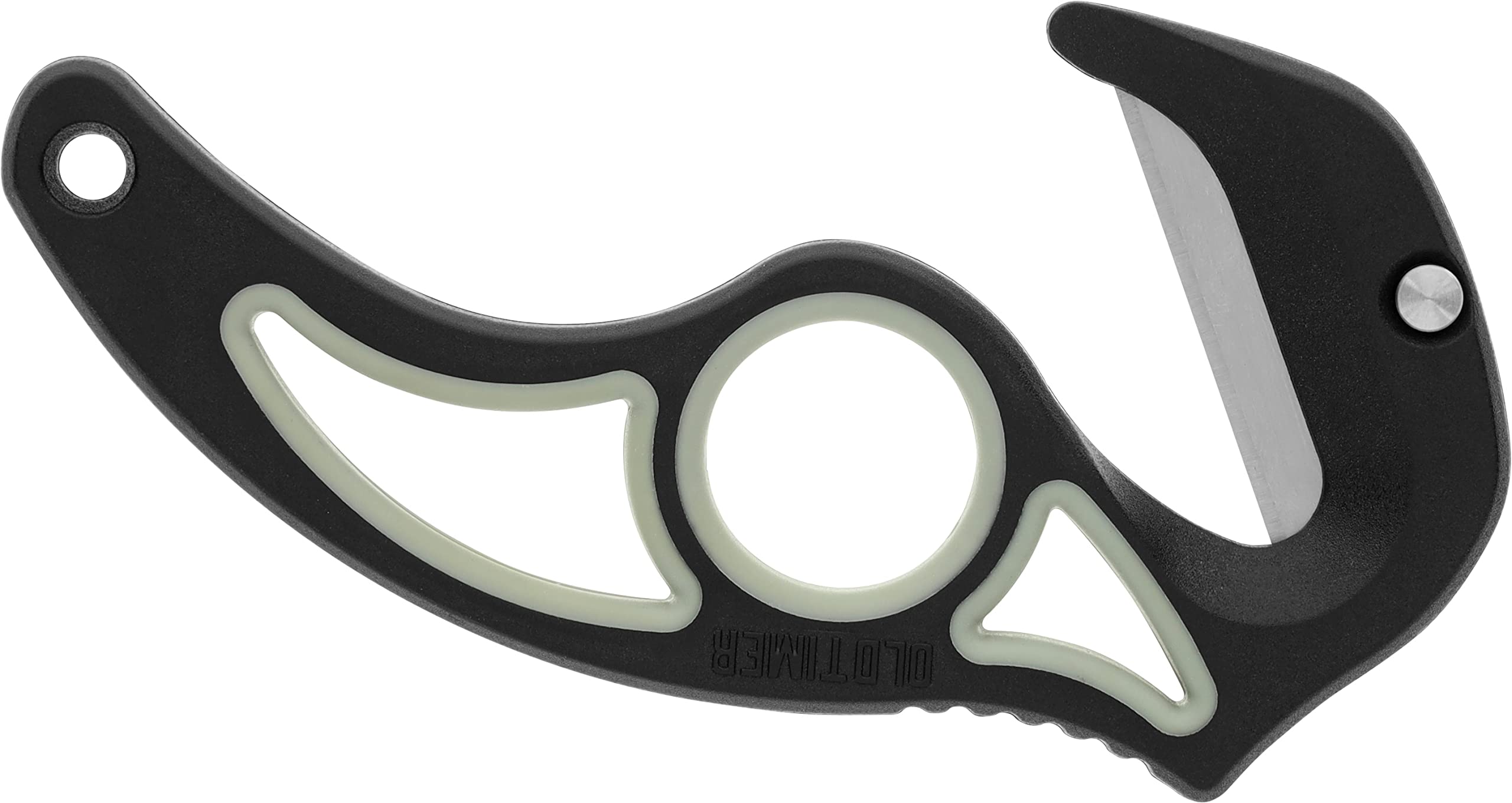 Old Timer Replaceable Blade Gut Hook Knife - Interchangeable Razor Blades, TPE Grip Handle, Lightweight Design for Hunting, Skinning & Game Processing - Perfect for Field Dressing, Camping and Outdoor Adventures