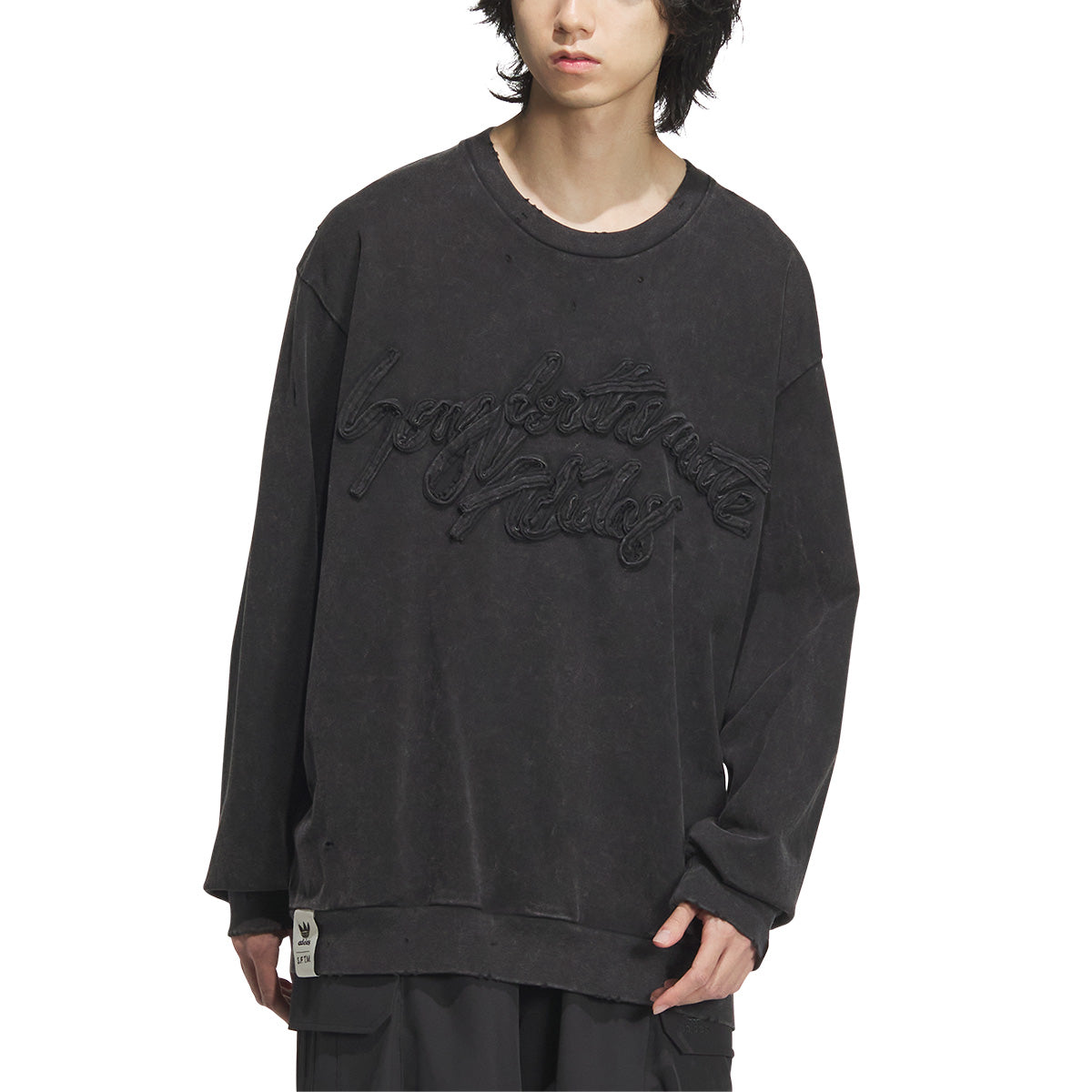 Song For The Mute SFTM 004 Long Sleeve T-Shirt - Black | Premium Cotton Streetwear for Men | Perfect for Casual Wear & Urban Fashion