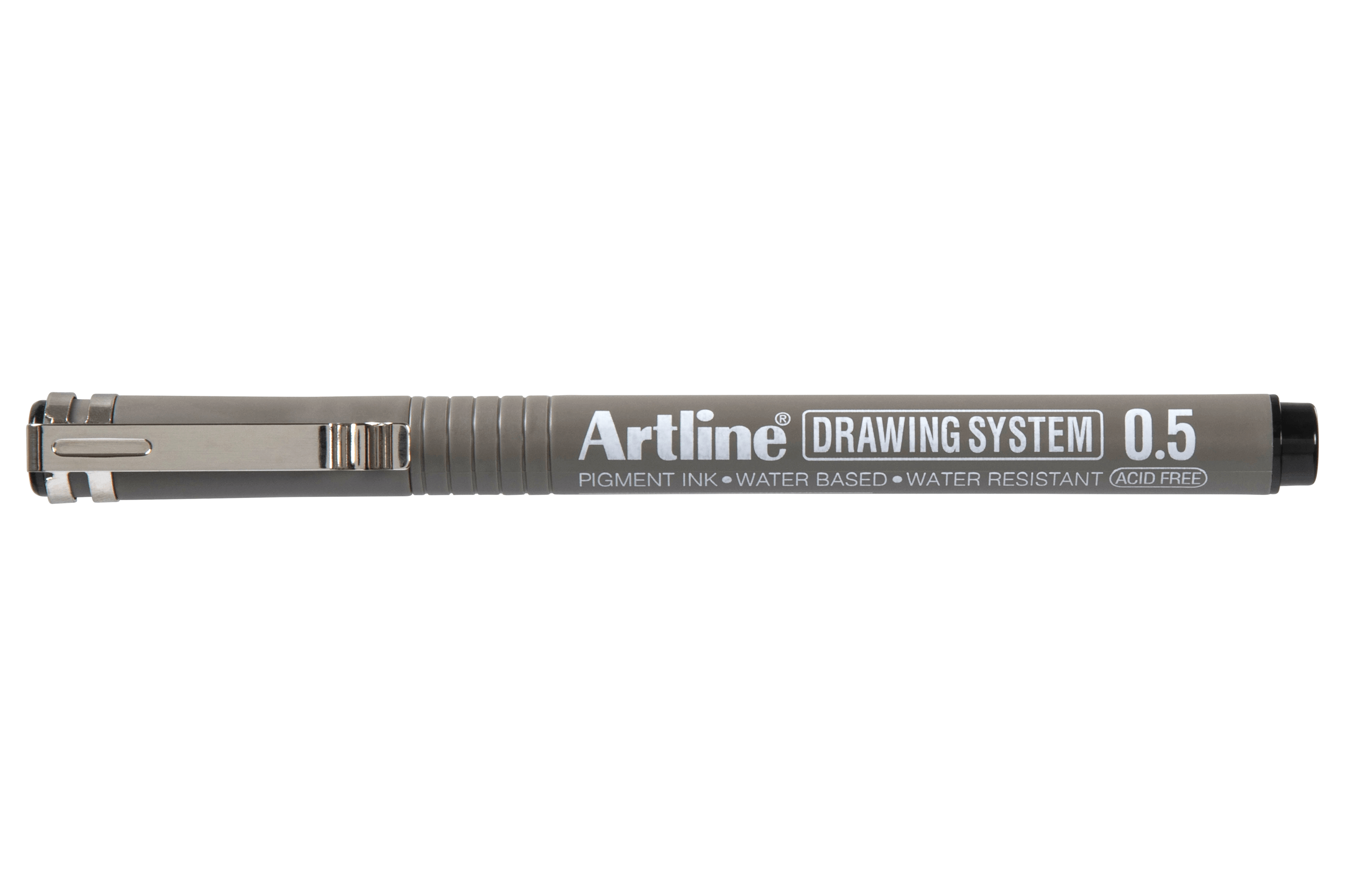 Artline 235 Drawing System Pen - 0.5mm Fine Tip Black Ink - 12 Pack for Sketching, Technical Drawing & Calligraphy - Perfect for Artists, Architects & Designers