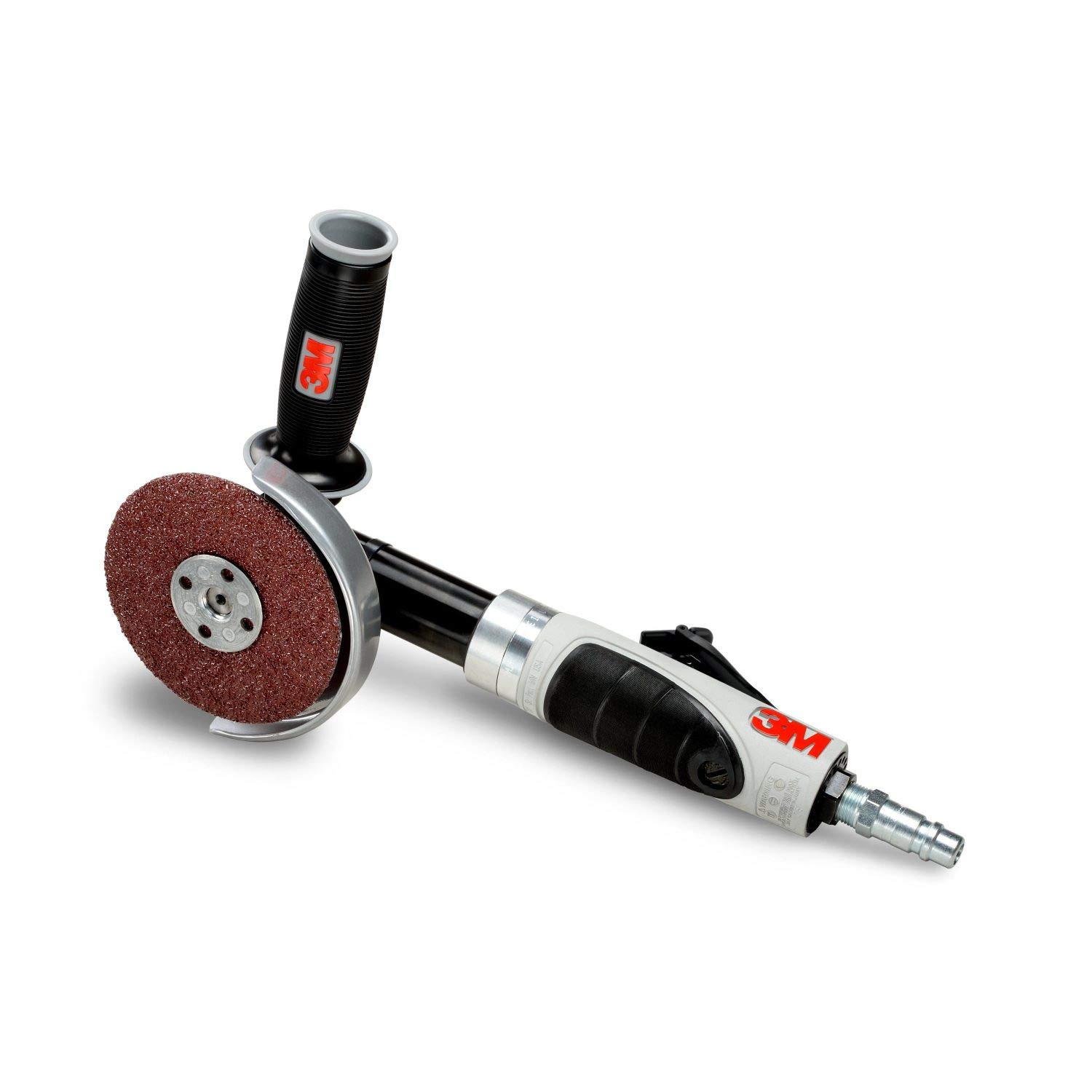 3M Grinder Extended 28414 - Air-Powered T27 Angle Grinder, 1 HP, 4-1/2 Inch, 12,000 RPM - Ideal for Metalworking, Wood Carving & DIY Projects