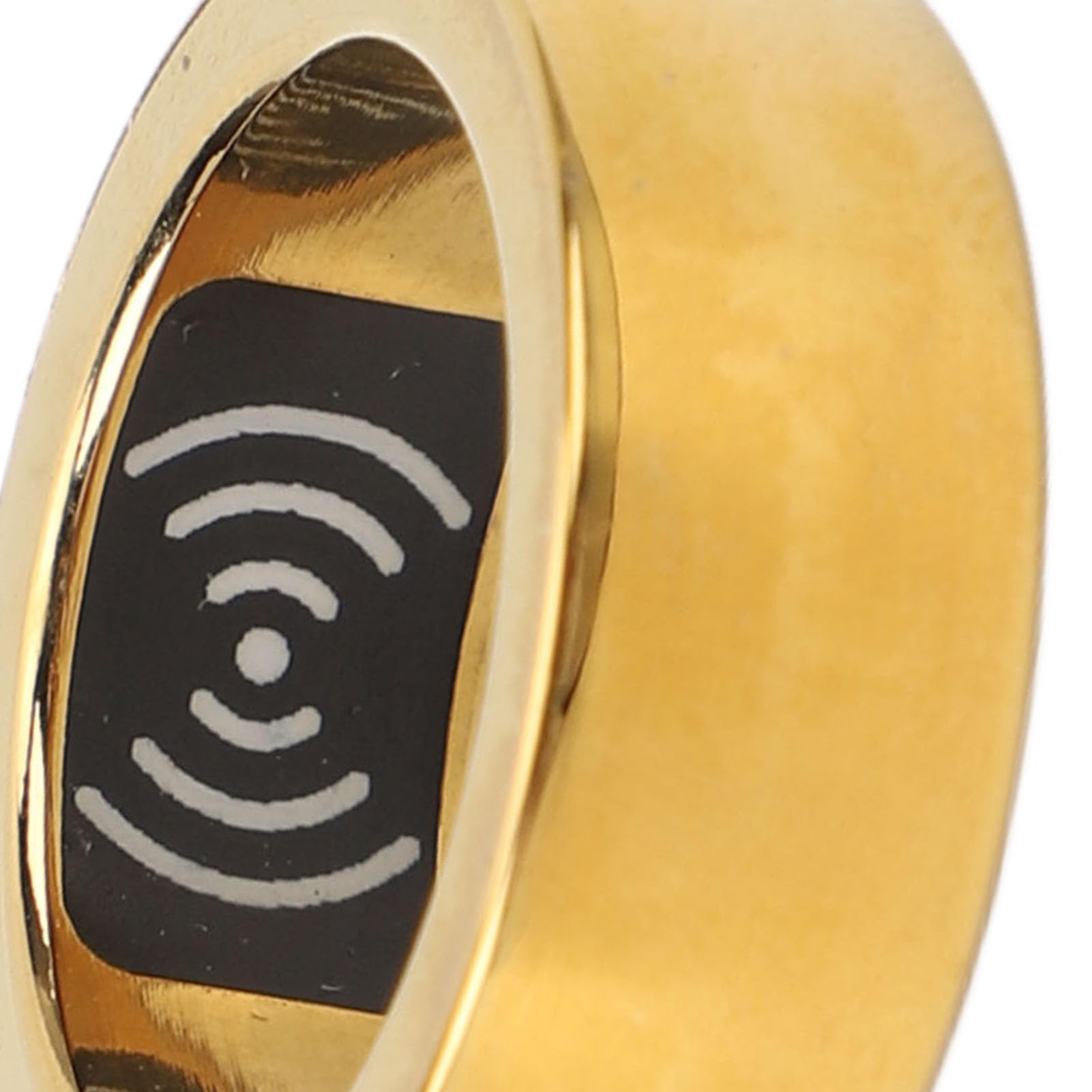Smart Health Ring for Android - IP68 Waterproof Fitness Tracker with Heart Rate Monitor, Sleep Tracking & Charging Case (Gold) | Perfect for Workouts, Sleep Monitoring & Daily Activity Tracking