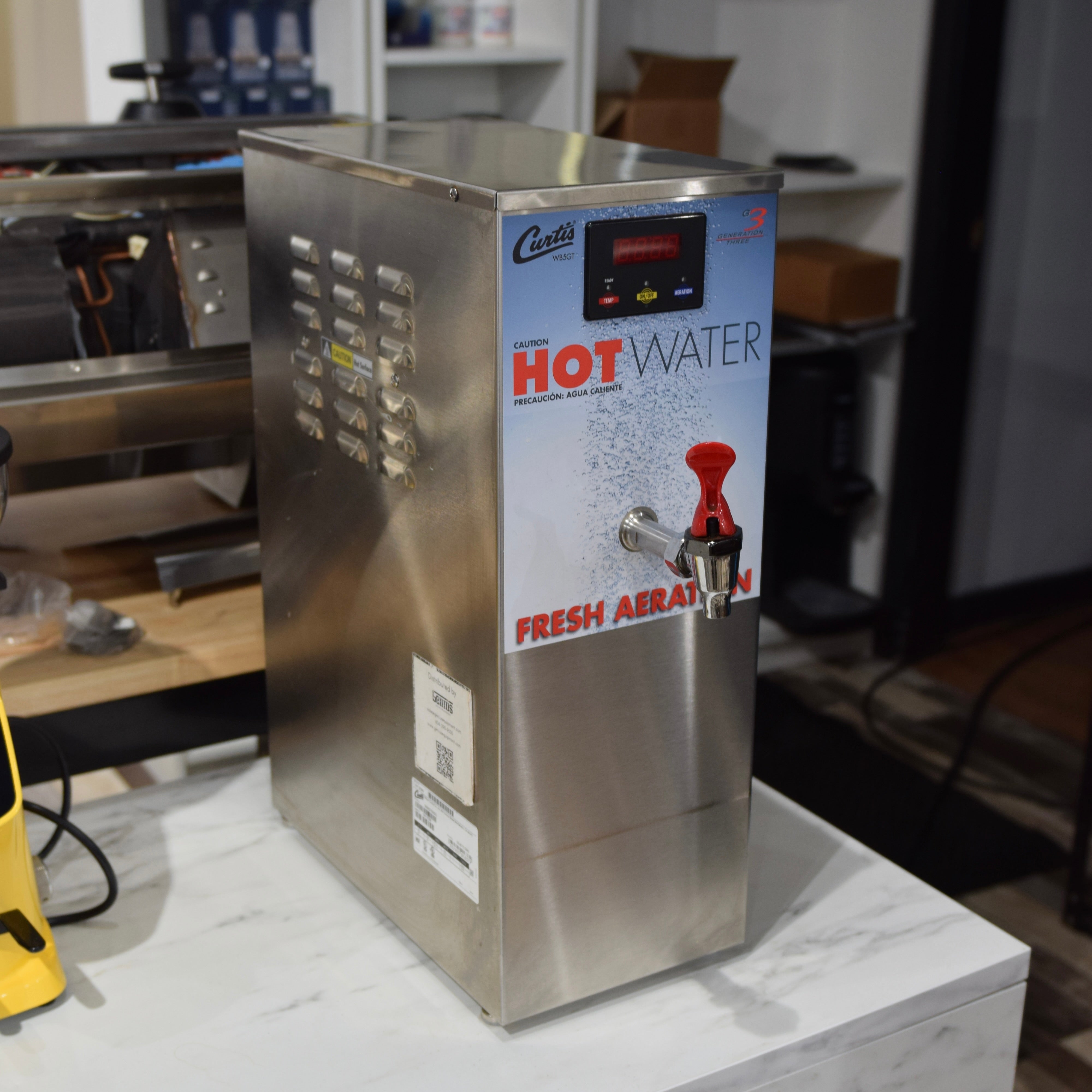 Refurbished Curtis Hot Water Tower - Commercial & Industrial Use for Restaurants, Hotels, and Food Service