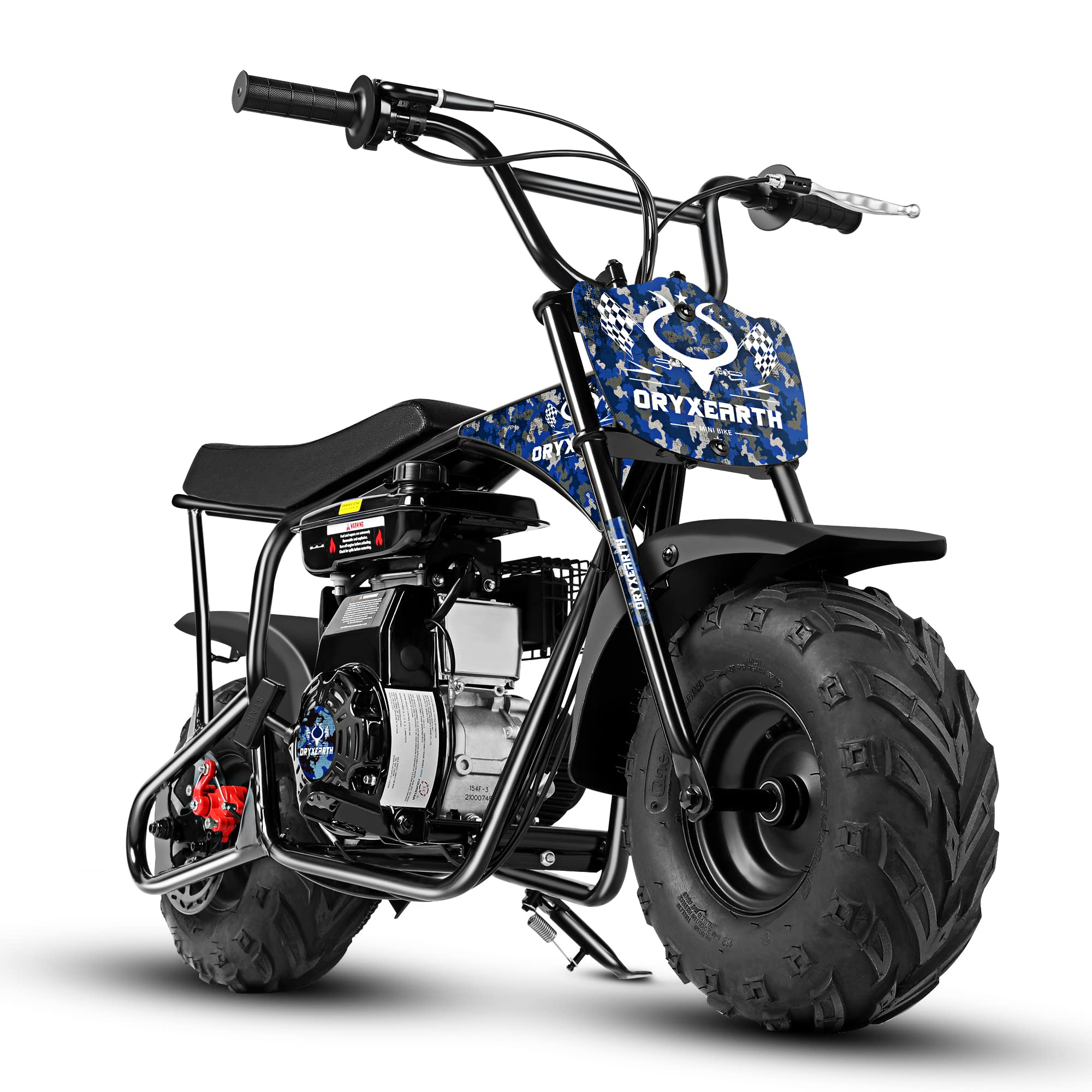 **Oryxearth 105CC 4-Stroke Gas Powered Kids Dirt Bike - Automatic Transmission, Pull Start, Off-Road Mini Pit Bike for Boys & Girls - Perfect for Trail Riding, Backyard Fun & Motocross Training**