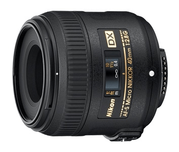 Nikon AF-S DX Micro NIKKOR 40mm f/2.8G Lens for Macro Photography - Perfect for DSLR Cameras, Product Shots, Jewelry & Close-Up Nature Photography