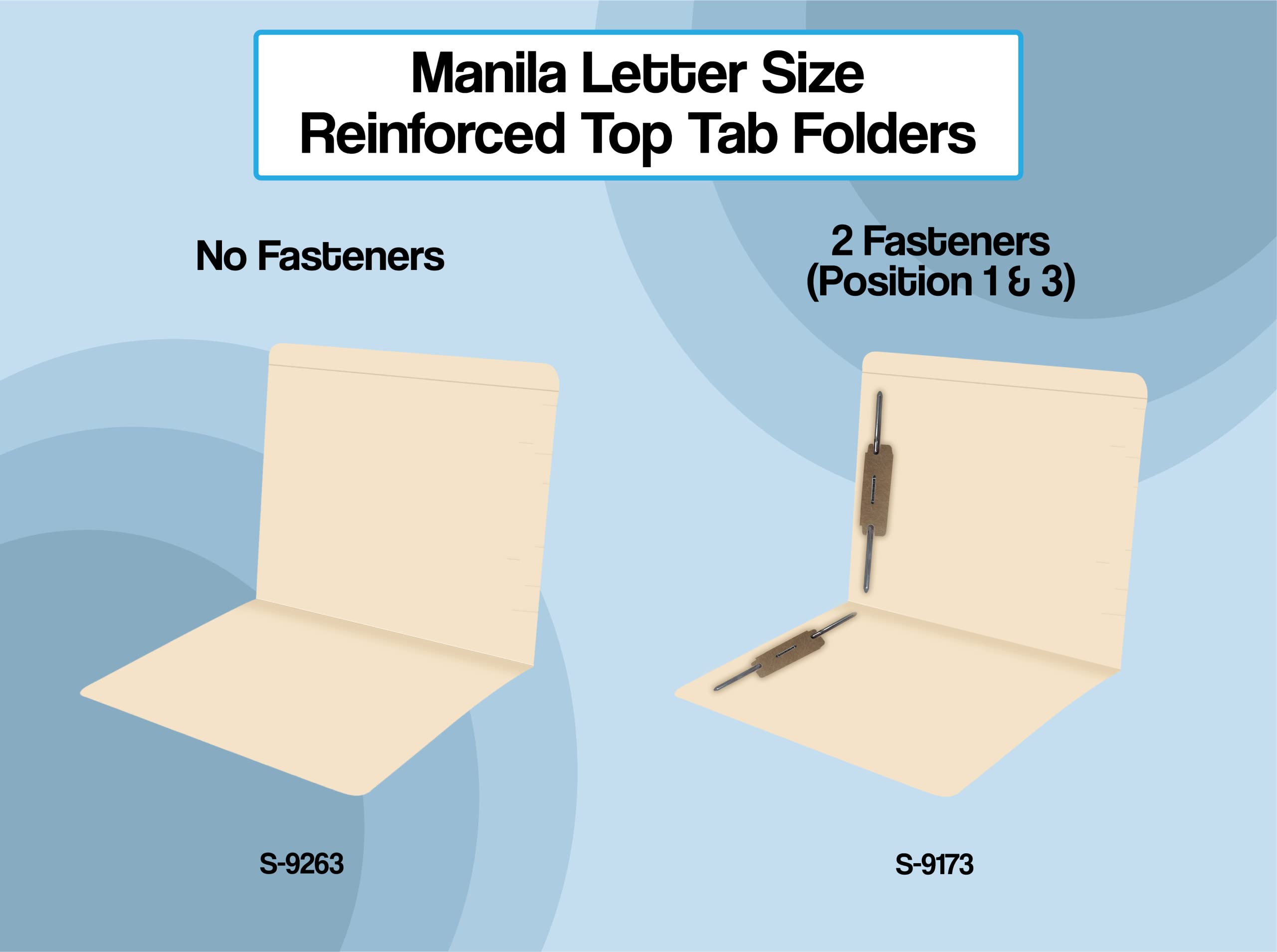 Premium Top Tab Manila File Folders - 2