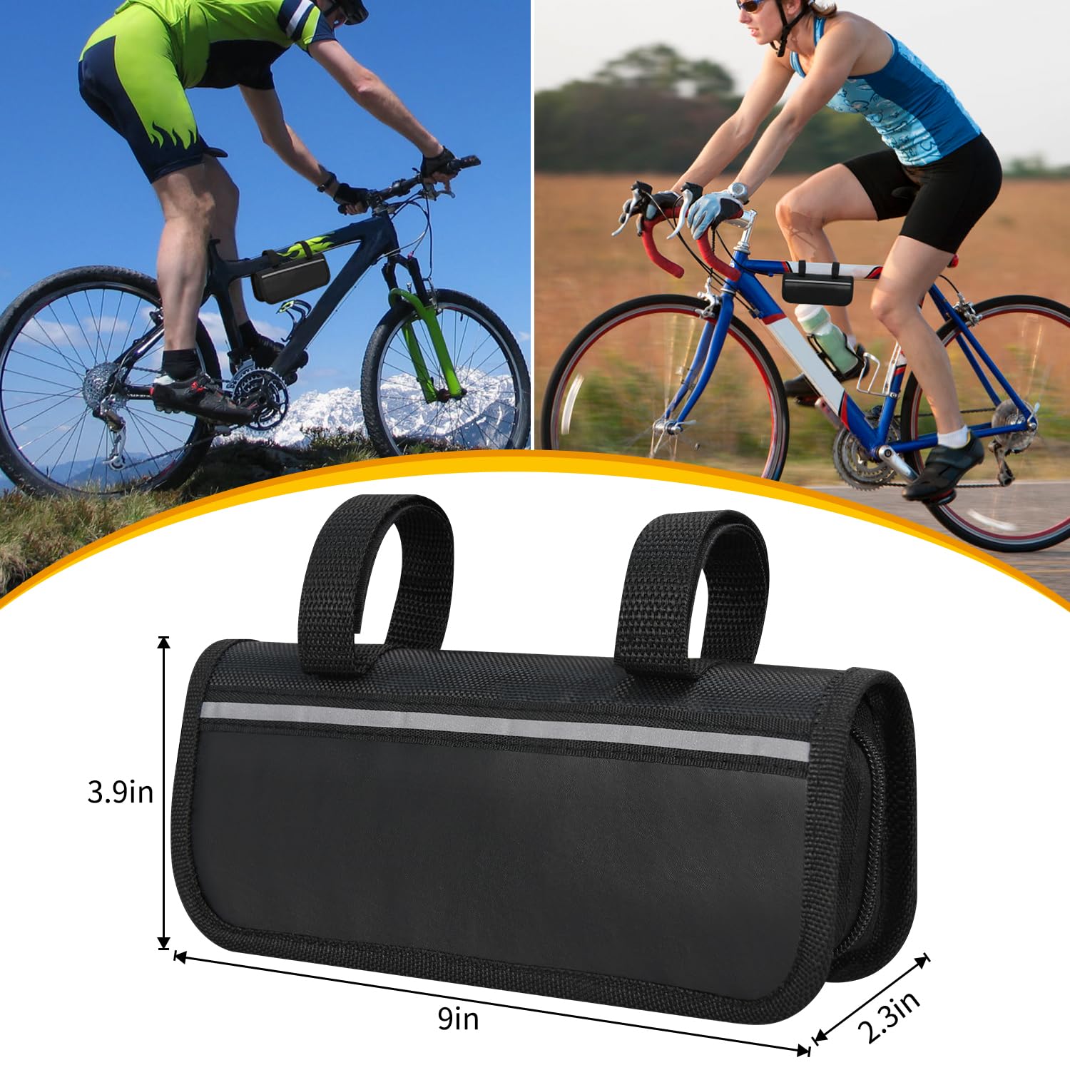 16-in-1 Bike Repair Kit with Tire Pump - Portable Bicycle Tool Kit for Mountain & Road Bikes - Includes 4mm/5mm Allen Wrenches & Tire Repair Tools - Perfect for Camping, Travel & Emergency Roadside Bike Maintenance
