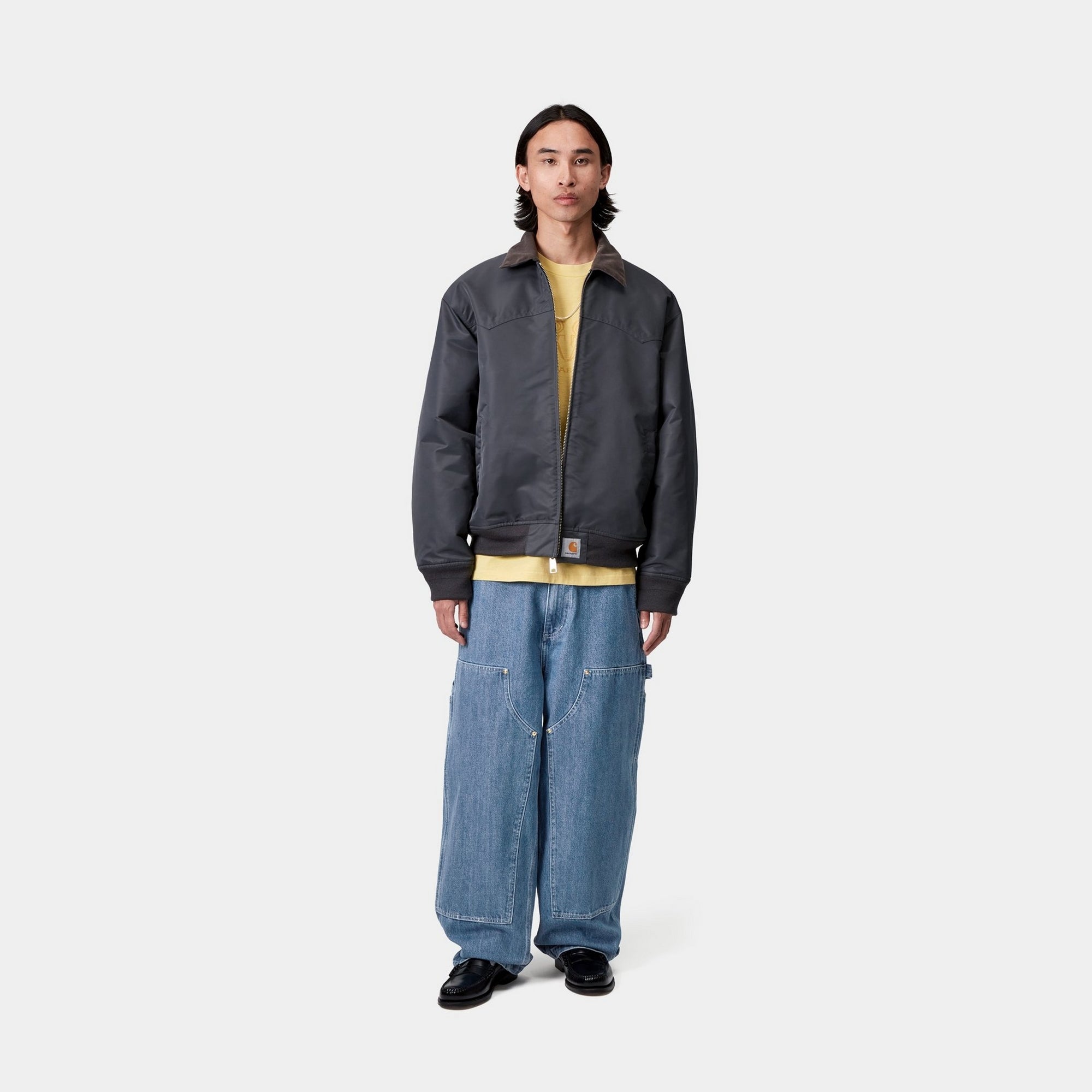 Nash OG Double Knee Work Pants - Stone Washed Blue | Durable Men's Workwear for Construction, Farming & Outdoor Activities