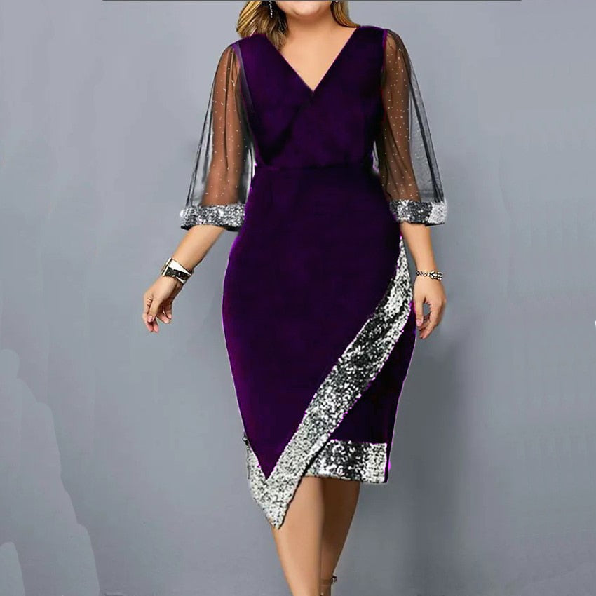 Elegant Women's Asymmetrical Hem Formal Dress for Evening Gala, Cocktail Party & Special Occasions - Perfect for Weddings, Prom & Black Tie Events