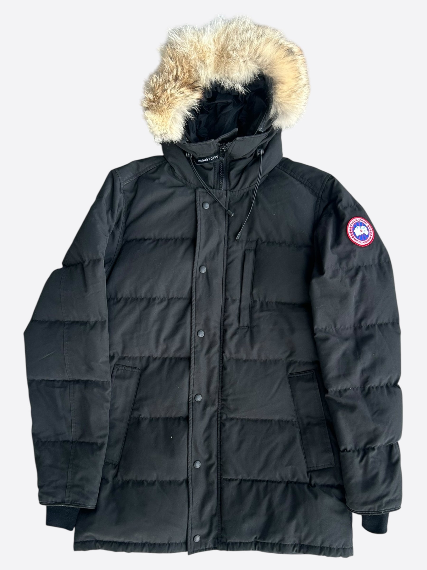 Canada Goose Carson Men's Black Winter Jacket - Waterproof, Windproof, Insulated Parka for Extreme Cold Weather - Perfect for Skiing, Snowboarding & Outdoor Adventures