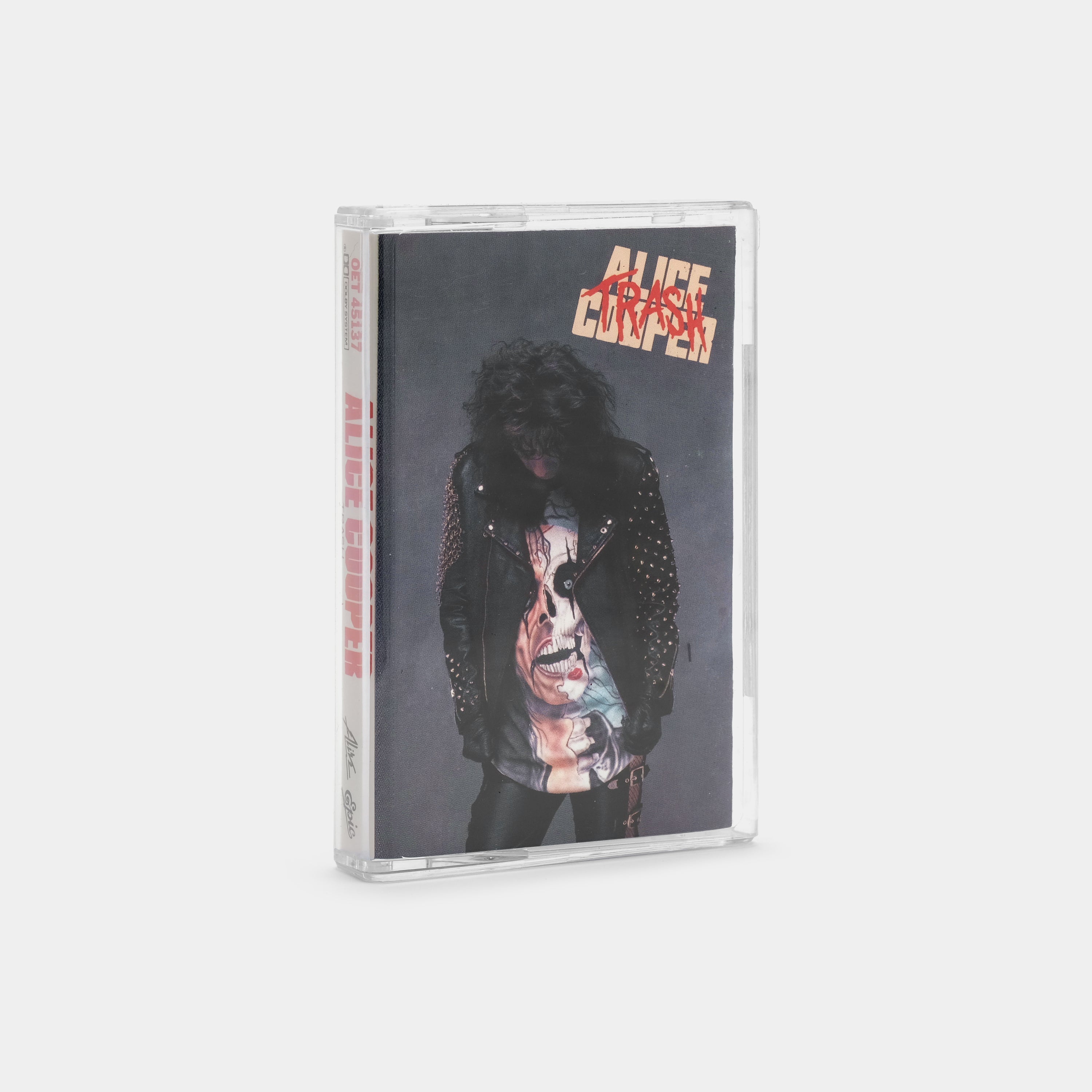 Alice Cooper Trash Cassette Tape - Vintage Music Collectible for Fans & Retro Enthusiasts | Perfect for Home Decor, Music Collections & 80s Nostalgia