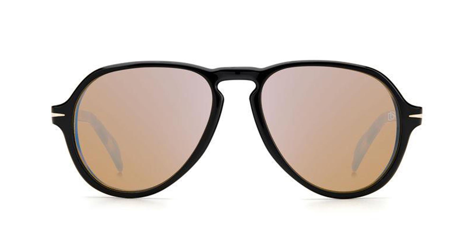 David Beckham DB7079/S Men's Sunglasses - Polarized UV Protection Aviator Style for Driving, Outdoor Sports & Fashion