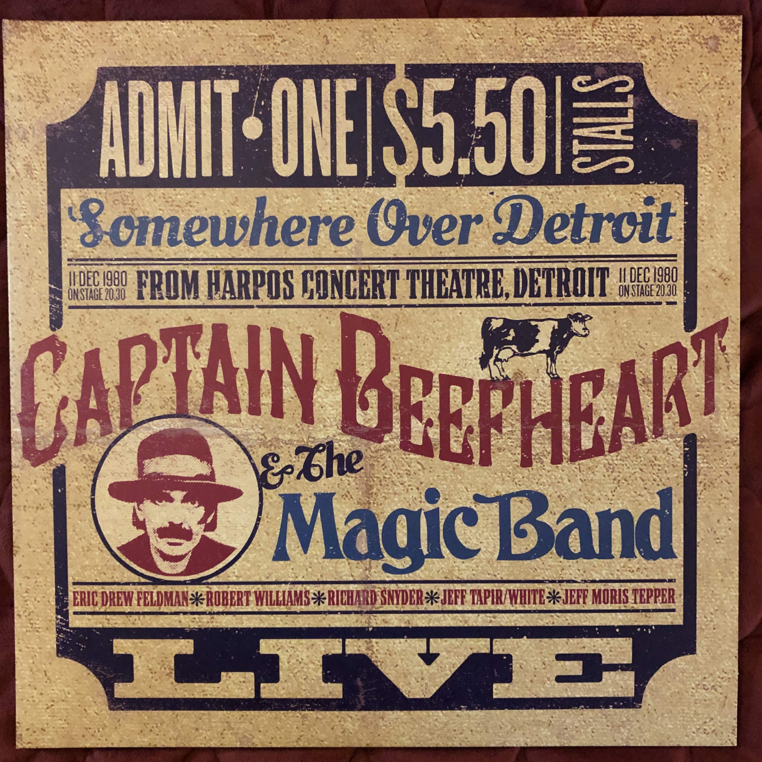 Somewhere Over Detroit: Live Concert Album from Harpo's - Perfect for Road Trips, Workouts & Relaxation