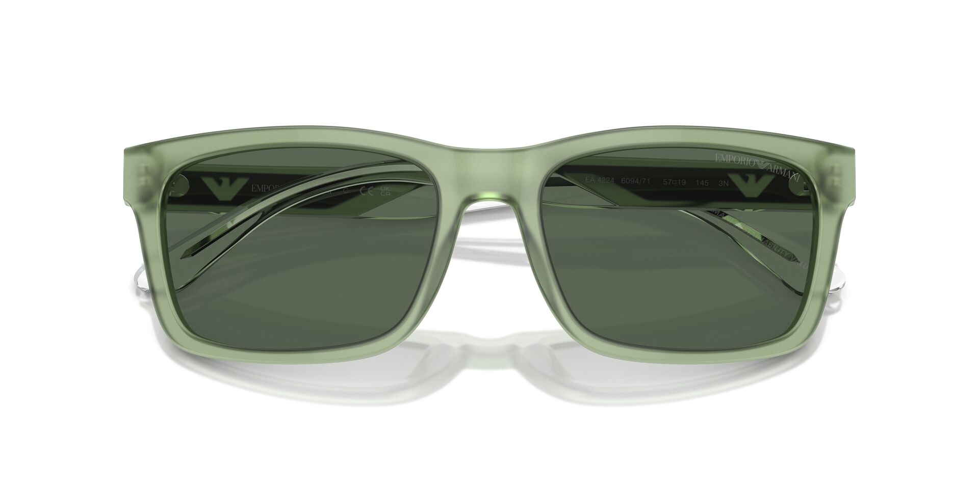 Emporio Armani EA4224 Sunglasses - Polarized UV Protection Aviator Style for Men & Women | Perfect for Driving, Outdoor Sports & Fashion Accessories