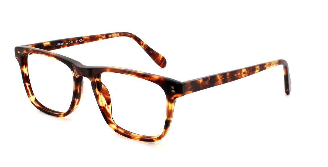 Reading Glasses HJ16311 - Lightweight Plastic Frame Readers for Men & Women - Perfect for Reading, Crafting, and Computer Use