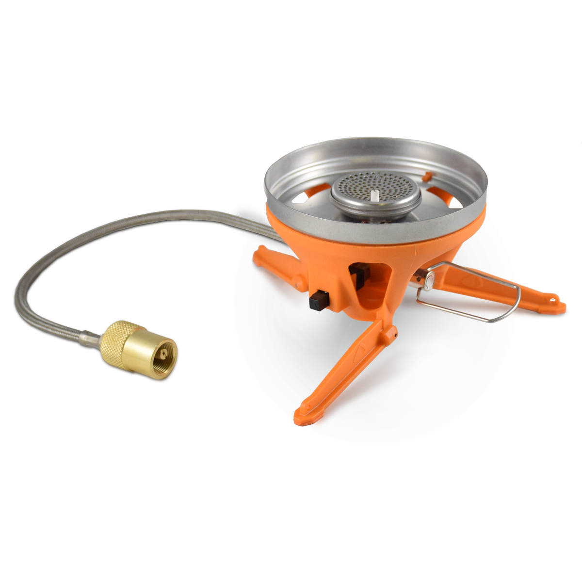 Jetboil Luna Satellite Burner - Compact Camping Stove for Backpacking, Hiking & Outdoor Cooking | Portable Gas Burner with Fast Boiling Technology | Perfect for Solo Adventures & Emergency Preparedness
