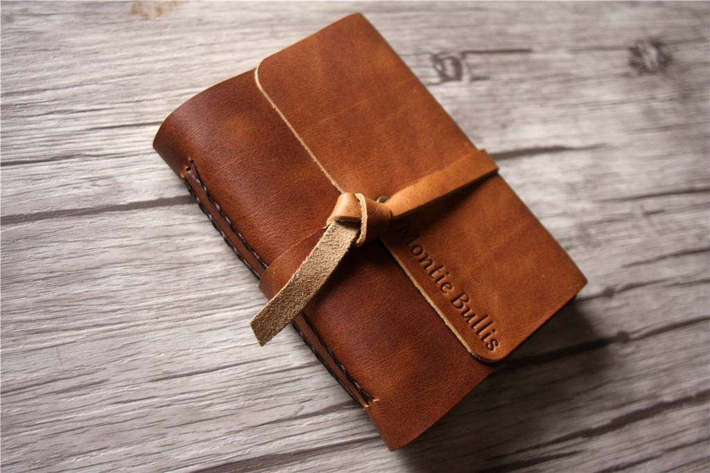 Personalized Leather Guest Book for Weddings, Hotels & Events - Elegant Keepsake for Special Occasions & Memories