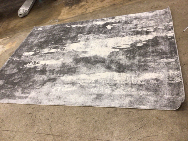 6' X 9' Dark Grey Area Rug - Soft Luxe Weavers Plush Carpet for Living Room, Bedroom & Office - Premium Home Decor Floor Mat