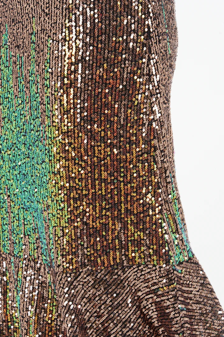 Chase Sequin Midi Skirt for Women - Sparkly Party Dress for Night Out, Club, Holiday & Special Occasions