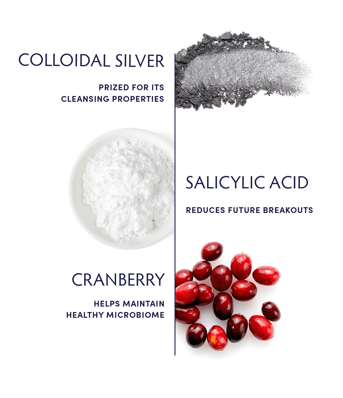 Naturopathica Colloidal Silver & Salicylic Acid Acne Clearing Face Wash - Gentle Daily Cleanser for Oily & Acne-Prone Skin - Perfect for Morning & Night Skincare Routine