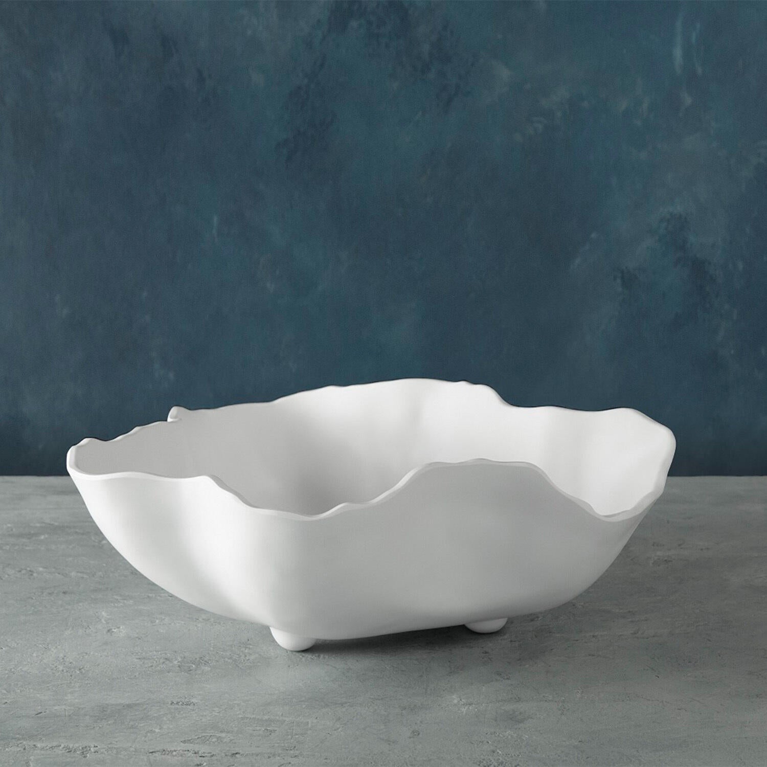 Beatriz Ball VIDA Nube Large Bowl - Elegant Handcrafted Glass Serving Bowl for Salads, Fruits & Entertaining | Perfect for Dinner Parties, Weddings & Home Decor