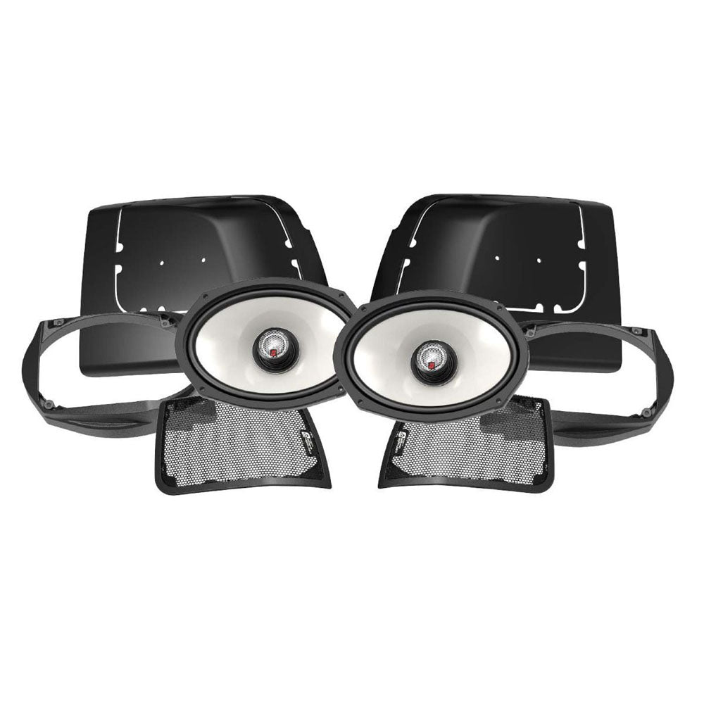 Cerwin Vega RPMSM694LK Speaker Cut-in Kit with SM69F4 for 2014+ Harley Davidson Touring Bagger - Premium Audio Upgrade for Motorcycle Riders & Road Trips