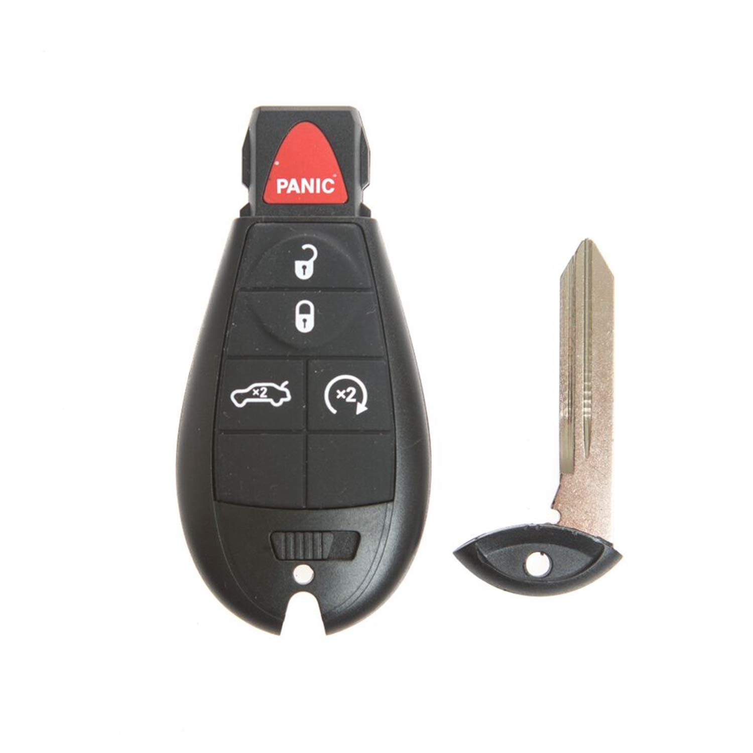 Replacement Keyless Entry Remote Car Key Fob for 2008-2010 Chrysler 300 & 2008-2013 Dodge Charger - 5 Button FCC ID IYZ-C01C M3N5WY783X by AUTOKEYMAX (Single Pack) - Perfect for Lost or Damaged Key Replacement, Vehicle Security & Convenient Access