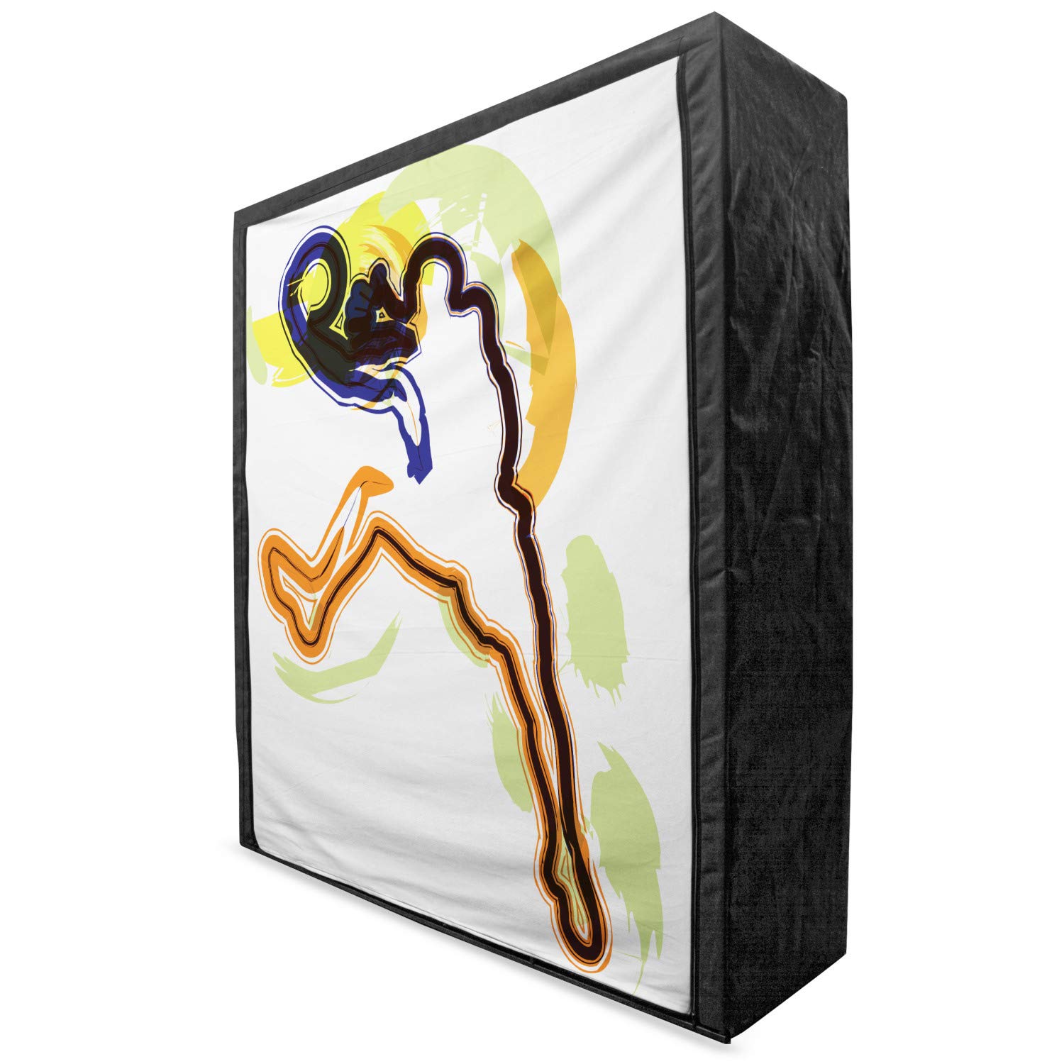 Ambesonne Basketball Portable Fabric Wardrobe - 59