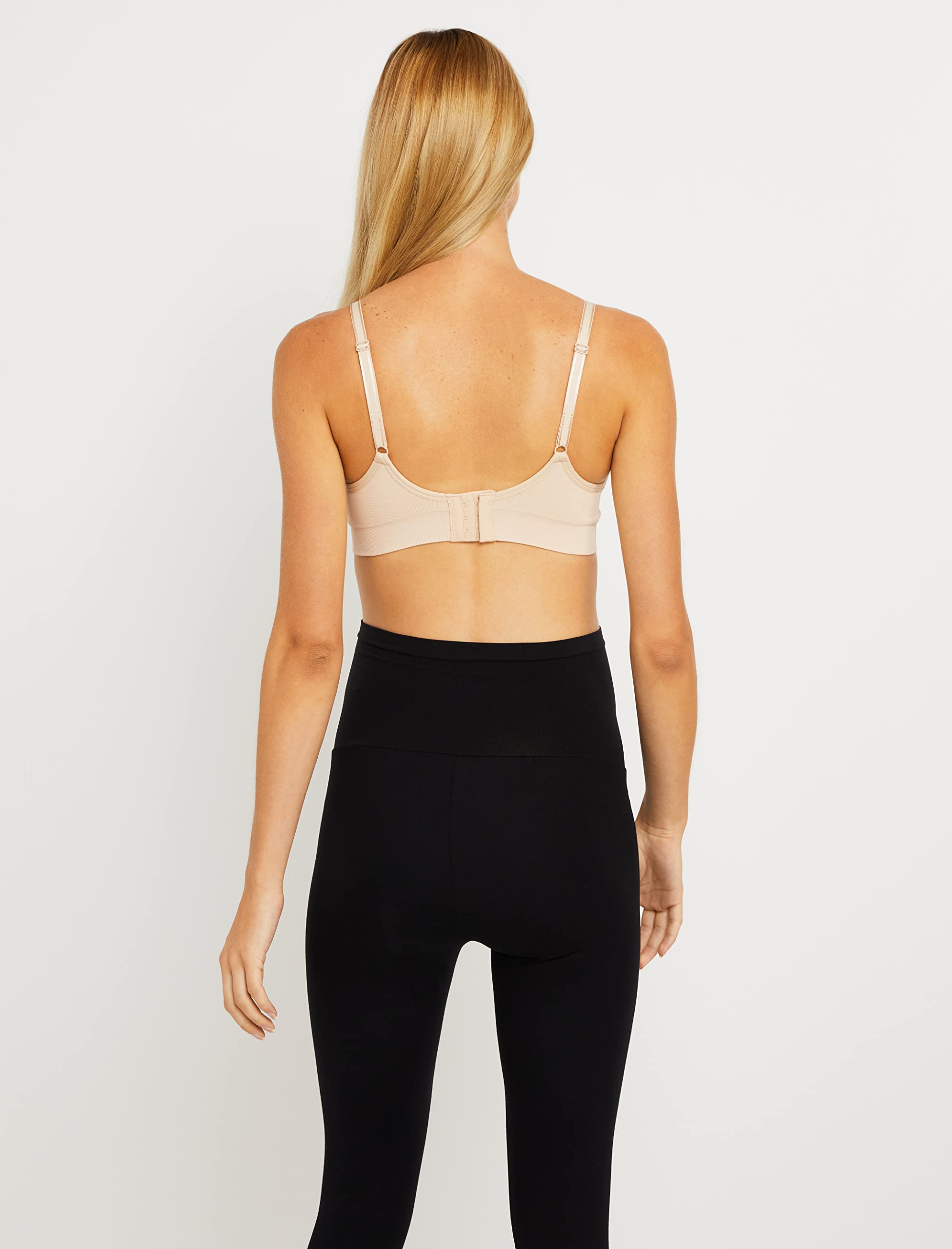 Motherhood Maternity Women's Seamless Nursing Bra with BRRR° TRIPLE CHILL Technology - A-D+ Cups in Missy & Plus Sizes | Comfortable Maternity & Breastfeeding Support for Everyday Wear