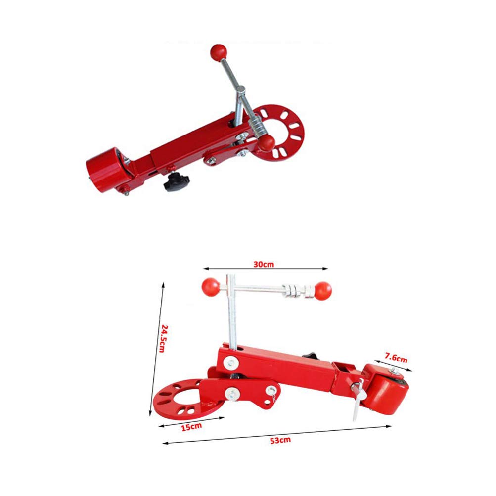 Tough Built Heavy Duty Metal Roller Wheel Arch Rolling Tool - Auto Body Repair, Car Fender Flaring & Extending Tool for Automotive DIY & Professional Use - Perfect for Body Shops, Custom Car Builds & Restoration Projects